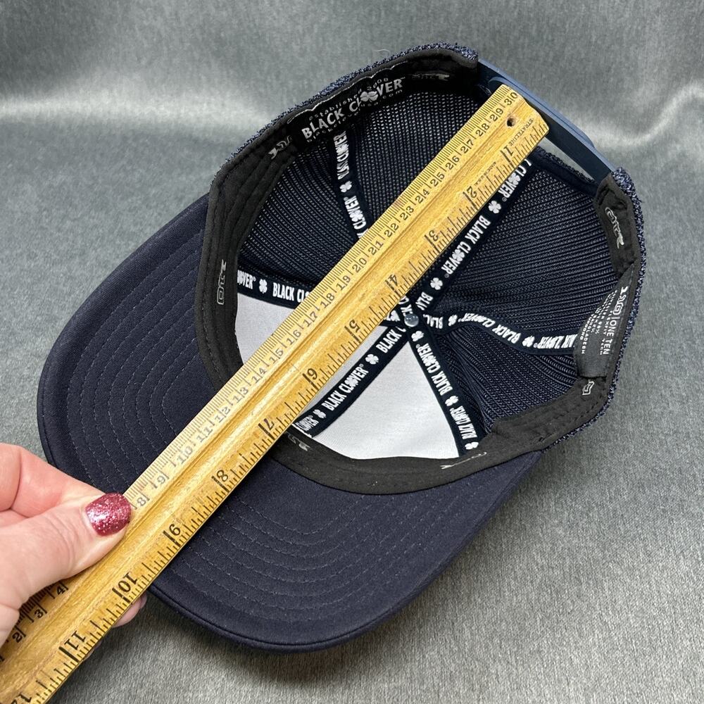 Black Clover Snap-on Tools Live Lucky Snapback Hat Trucker Golf Baseball Cap - Picture 6 of 10